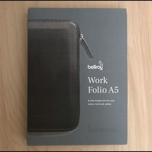 Bellroy • Work Folio A5 • Black